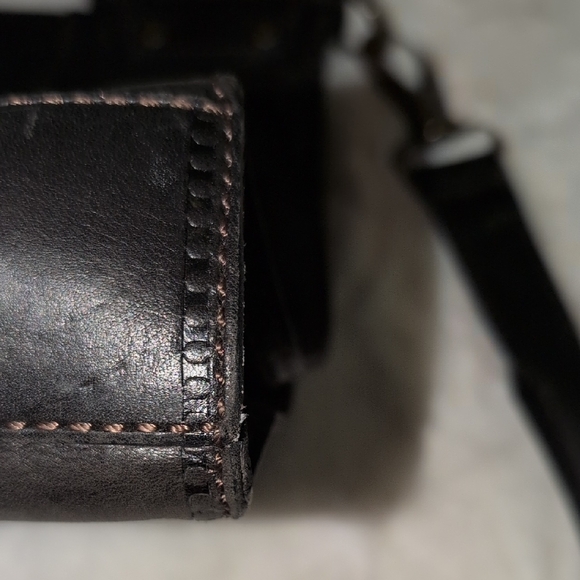 Fossil Leather Crossbody Bag With Handle - Picture 7 of 12